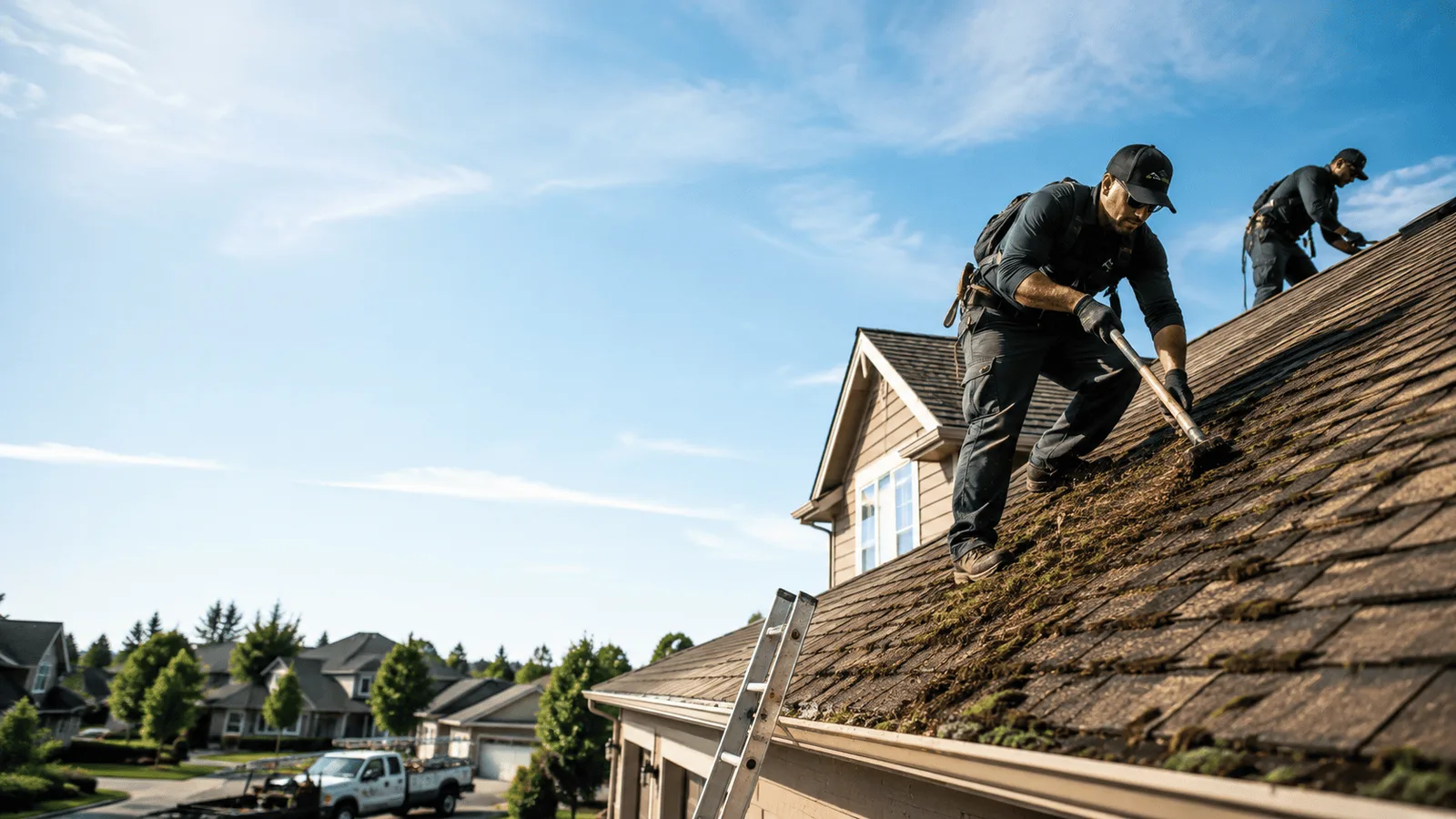 Roof Moss Removal in Harrisonburg, LA near me